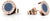 Boucles d'oreilles en acier inoxydable - Bering Jewelry Modèle : 707-379-05