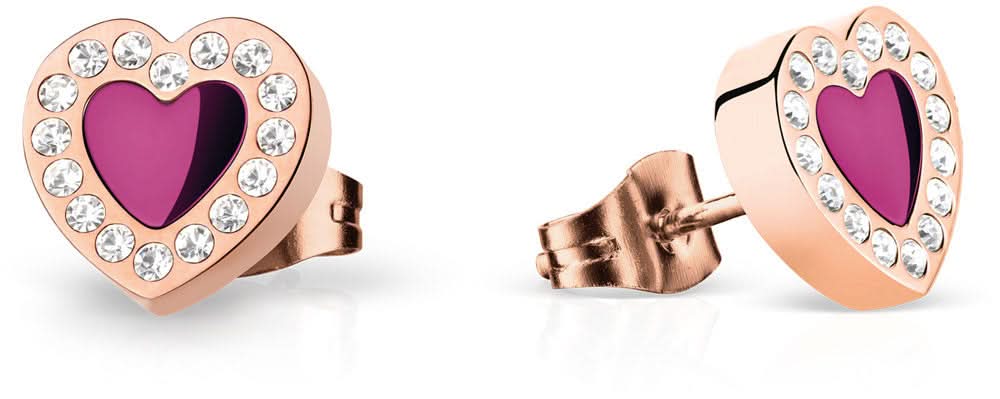Boucles d'oreilles en acier inoxydable - Bering Jewelry Modèle : 712-390-05