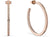 Créoles en acier inoxydable avec pierres - Bering Jewelry Modèle : 731-37-05