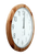 Horloge murale JVD 25 cm Ø Plastique • Radio-pilotée • Design moderne