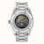 Ingersoll Vert I14304 Herrenuhr Rückseite mit sichtbarem Mechanismus und Gravur