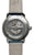 Bracelet de montre pour homme avec mouvement visible au dos et bracelet en cuir beige