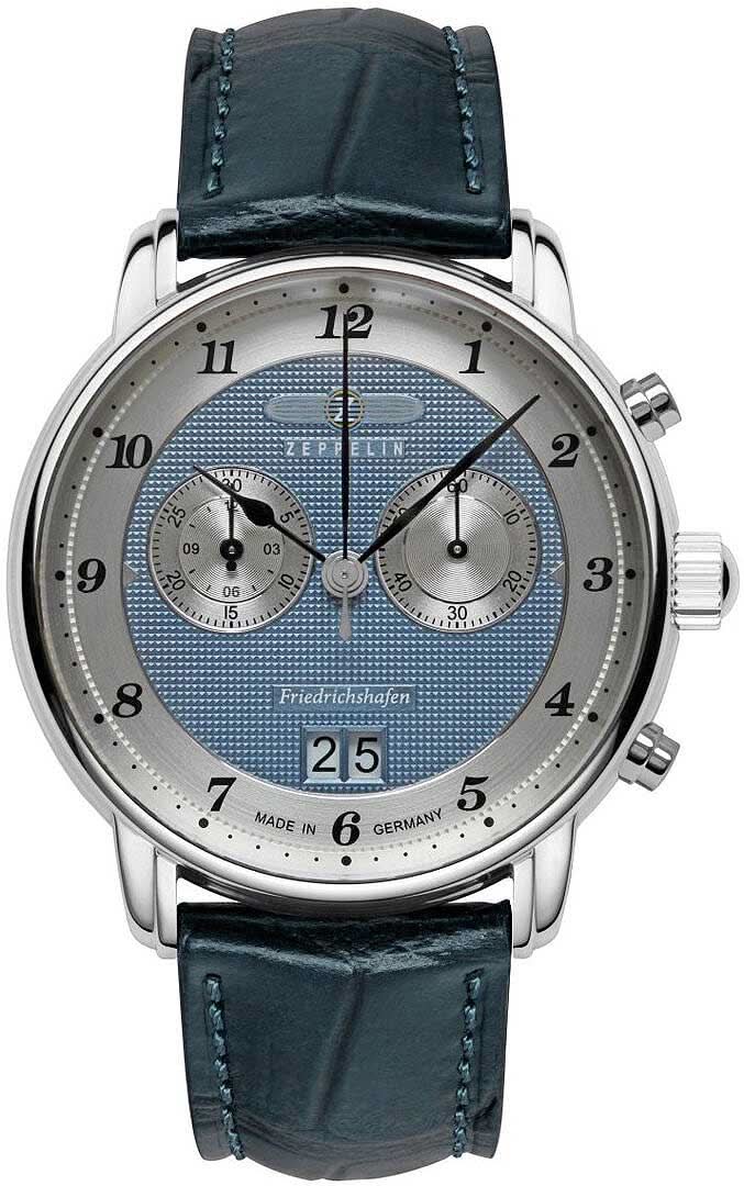 Zeppelin Friedrichshafen 8584-3 Montre Homme • Fabriquée en Allemagne