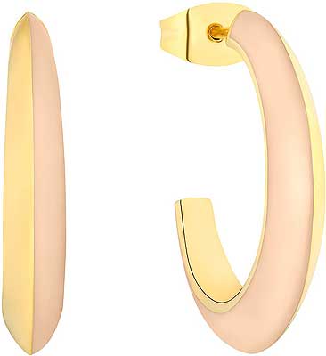 Créoles bicolores - s.Oliver Jewelry Modèle : 2036843