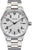 Montre Junkers pour homme avec bracelet en acier inoxydable argenté et cadran en tôle ondulée, affichage rond