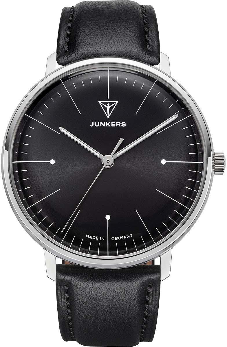 Montre Junkers Bauhaus 9.06.01.02 pour homme • Fabriquée en Allemagne • Design épuré
