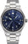 Junkers Montre Homme, cadran bleu, bracelet en métal