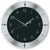 Horloge murale AMS 31 cm Ø métal • Design moderne • Mouvement à quartz précis