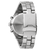 Bulova Herren-Uhr mit Edelstahlgehäuse, Draufsicht auf Rückseite