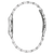 Bulova Damenuhr seitlich mit Edelstahlgehäuse und Gliederarmband