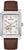 Montre automatique pour homme Bulova Sutton avec bracelet en cuir marron et cadran Open Heart