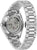 Montre Bulova pour homme avec cadran squelette et verre transparent, bracelet en acier inoxydable