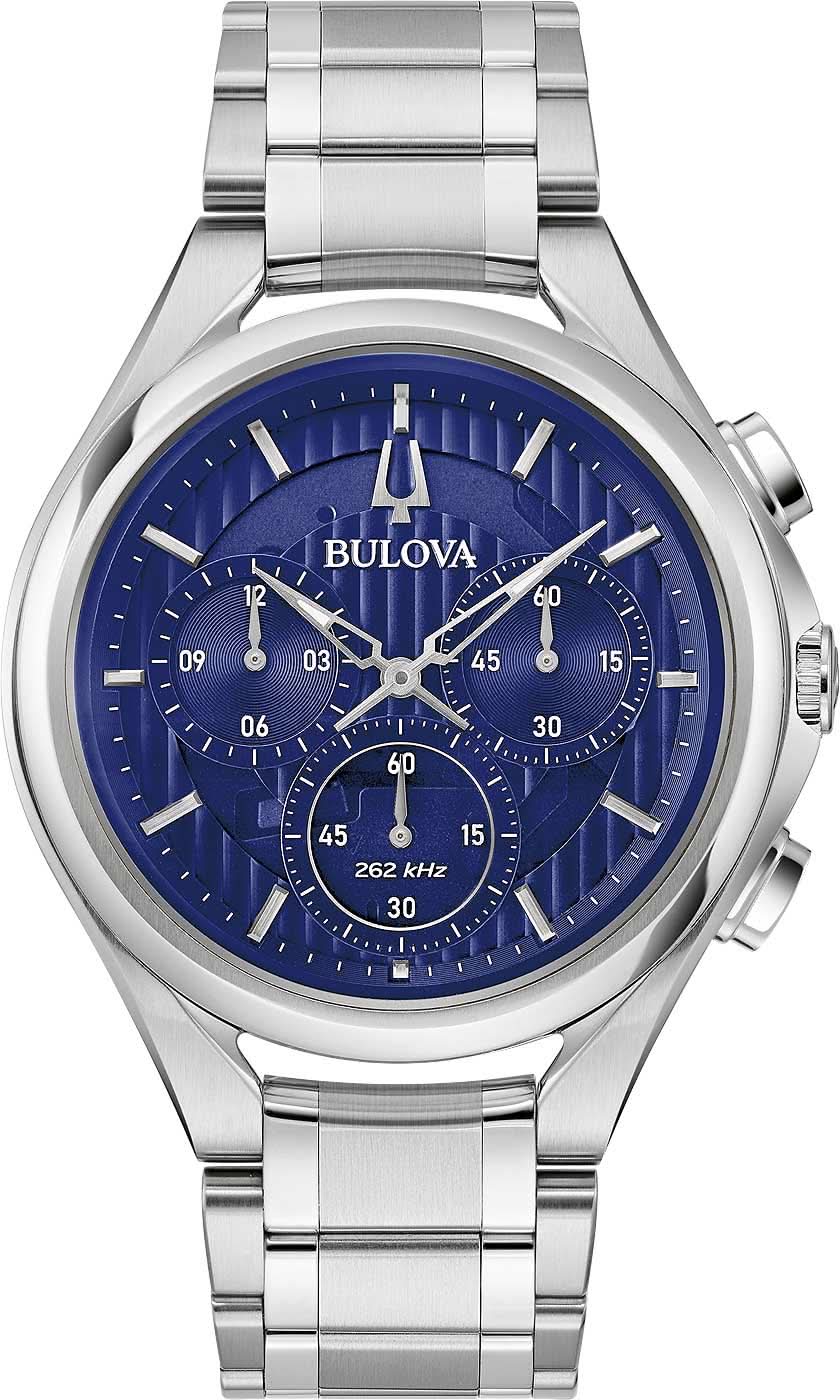 Bulova Curv 96A302 Montre Homme • Boîtier Courbé • Quartz