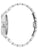 Bulova Herrenuhr mit Edelstahlarmband und runder Gehäuseansicht von der Seite