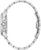 Bracelet en acier inoxydable pour montre femme avec maillons et fermoir
