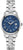 Bulova Damenuhr mit Edelstahlarmband, blauem Zifferblatt, römischen Ziffern und Datumsfenster