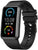 Atlanta Smartwatch 9720 Damenuhr mit schwarzem Silikonarmband und rechteckigem Display