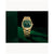 Bulova Herrenarmbanduhr mit grünem Zifferblatt und goldfarbenem Metallband
