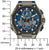 Montre Bulova Precisionist 98B357 pour homme • Quartz 262 kHz • Étanche 300m
