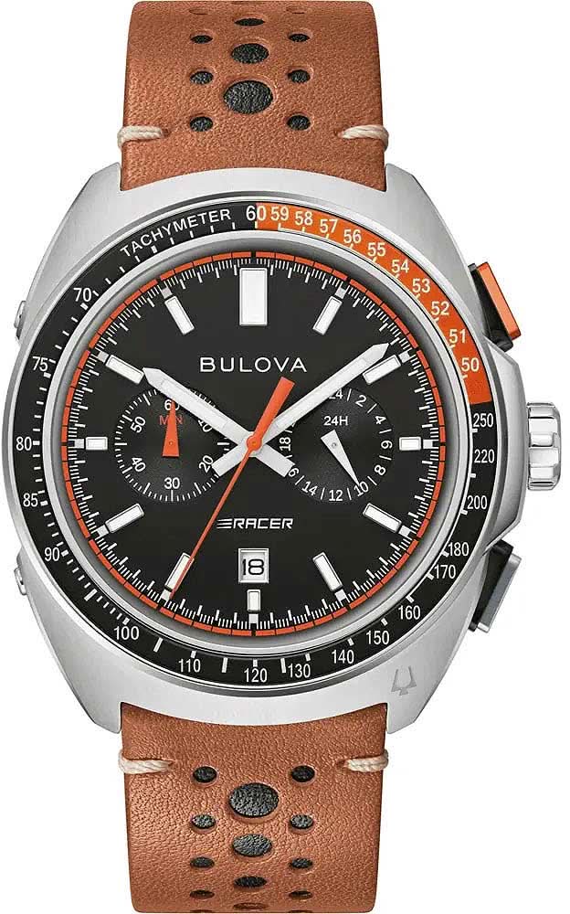 Bulova Racer 98B427 Montre Homme • Sport Automobile • Verre Saphir
