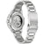 Herrenarmbanduhr mit Sichtboden, Edelstahlgehäuse und Automatikwerk