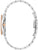 Bulova Montre Femme : Vue partielle du côté du boîtier et du bracelet en acier inoxydable avec maillons