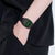 Montre Casio Vintage A1100B-1EF • Design rétro emblématique • Écran LCD vert