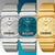 Casio Vintage Armbanduhren im Set: silber, blau und gold mit Digitalzeit