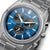 Montre Citizen Super Titanium pour homme, cadran bleu avec compteurs multifonctions et index