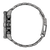 Fond de montre pour homme avec bracelet en acier et vis sur le boîtier