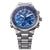 Montre Promaster pour homme avec cadran bleu, sous-cadrans chronographes et bracelet en acier inoxydable