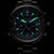 Montre Promaster pour homme avec cadran bleu et index luminescents verts