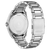 Citizen Herrenuhr Rückseite aus Edelstahl mit Prägung, verbundenes Gliederarmband