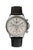 Bauhaus Aviation Herren-Chronograph mit beigem Zifferblatt, Titan-Gehäuse, Lederarmband