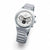 Montre Citizen pour homme avec cadran argenté clair et compteurs chronographes, bracelet en métal