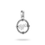 Pendentif THOMAS SABO Connect en argent avec bordure ronde en zircone