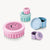 Ensemble de boîtes à bijoux Charm Club bleu, rose et violet (plusieurs boîtes) 