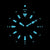 Chris Benz Defense Watch with luminous hands and hour markers on a dark dial