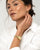Mockberg Royal Damenarmbanduhr am Handgelenk mit champagnerfarbenem Metallband