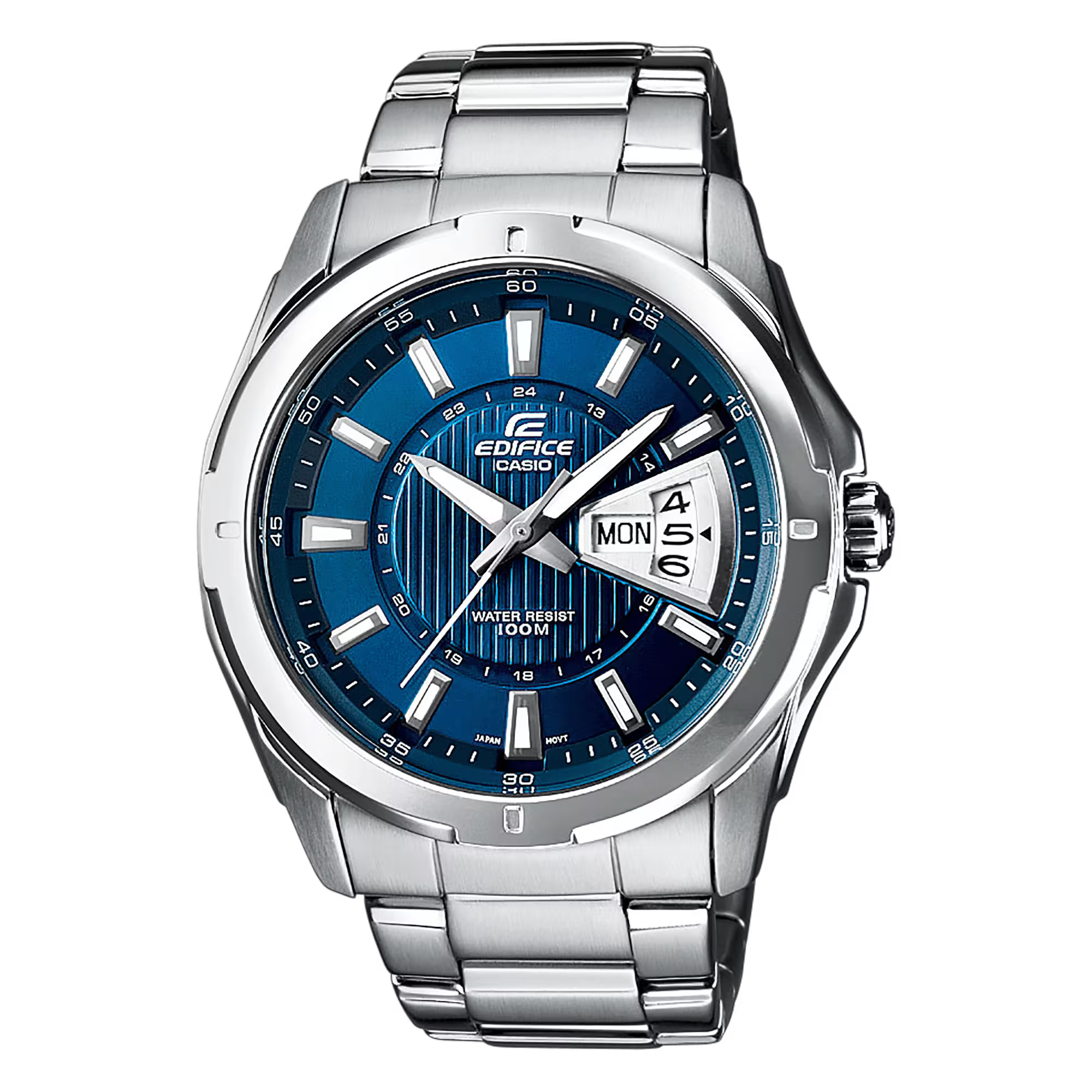 Casio Edifice EF-129D-2AVEF Montre Homme • Design Classique • Étanche 10 Bar