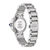 Citizen Damenuhr Rückansicht mit silberfarbenem Edelstahlgehäuse und Aufdruck am Deckel