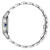 Citizen Damenuhr Rückansicht mit silbernem Metallarmband und verschraubten Gliedern