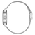 Citizen Damenuhr mit silbernem Milanaise-Armband, seitlicher Ansicht des Gehäuses