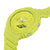 Montre Casio G-Shock pour homme avec bracelet jaune, cadran rond et boutons argentés