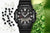 G‑SHOCK GA‑B010 Herrenuhr mit Schritttracker‑Anzeige und schwarzem Gummiarmband