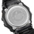 Rückseite der G-SHOCK Smartwatch: Metallboden mit Aufschriften und Schrauben