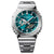 G-Shock Herrenarmbanduhr mit Metalllünette, Metallarmband und analog-digitalem Display