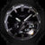 Nahaufnahme: Herrenarmbanduhr mit dunklem Zifferblatt und beleuchtetem Display, Tough Solar Bluetooth