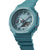 Casio G-Shock montre pour femme avec bracelet bleu sarcelle et affichage analogique-numérique