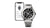 Casio G-SHOCK Herrenuhr mit Smartphone: Vollmetallarmband, schwarzes Zifferblatt und App-Ansicht